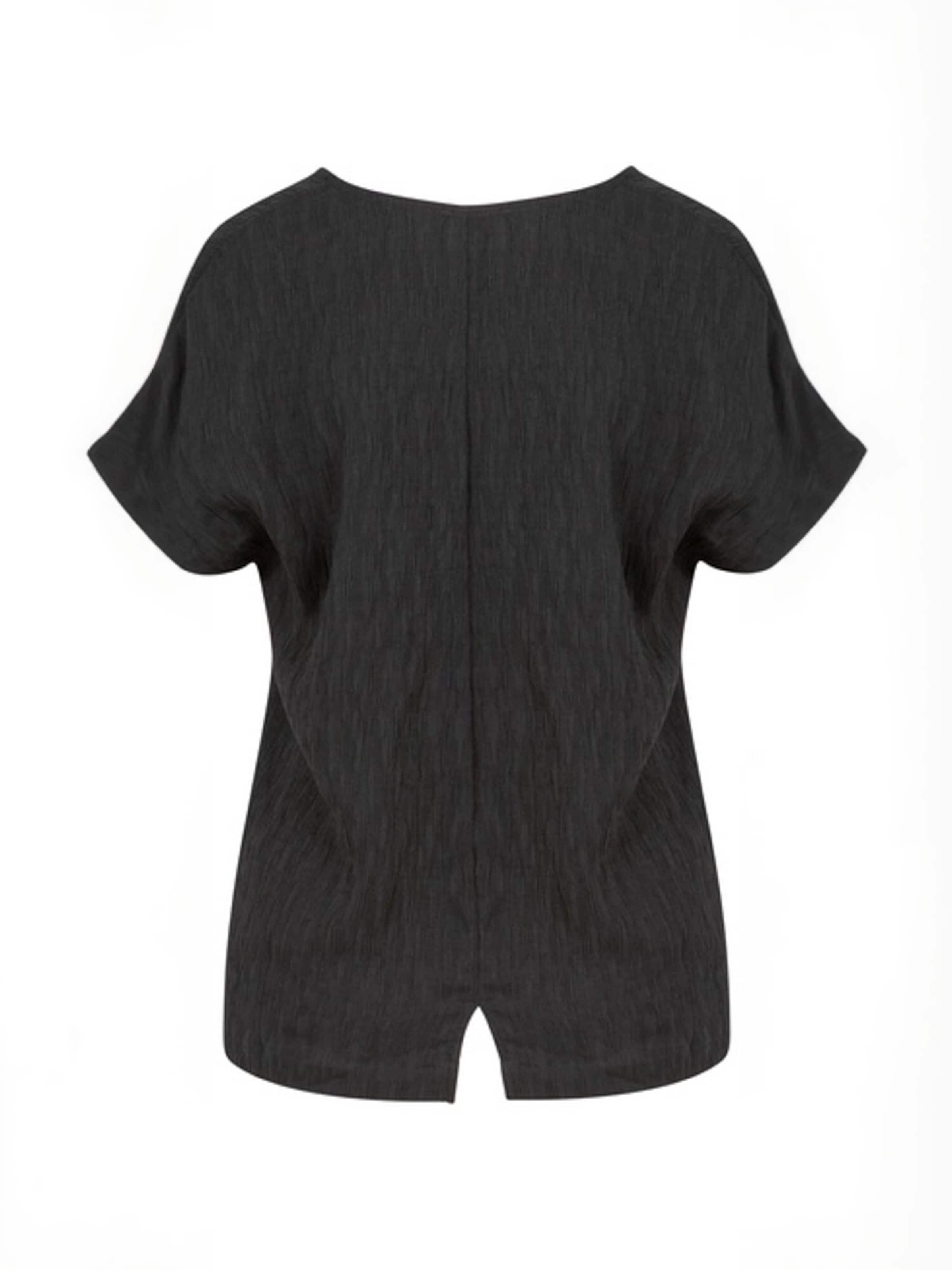 Coster Copenhagen Shirt ' Structure ' in Schwarz