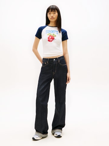 Tommy Jeans Μπλουζάκι 'MARKET' σε λευκό