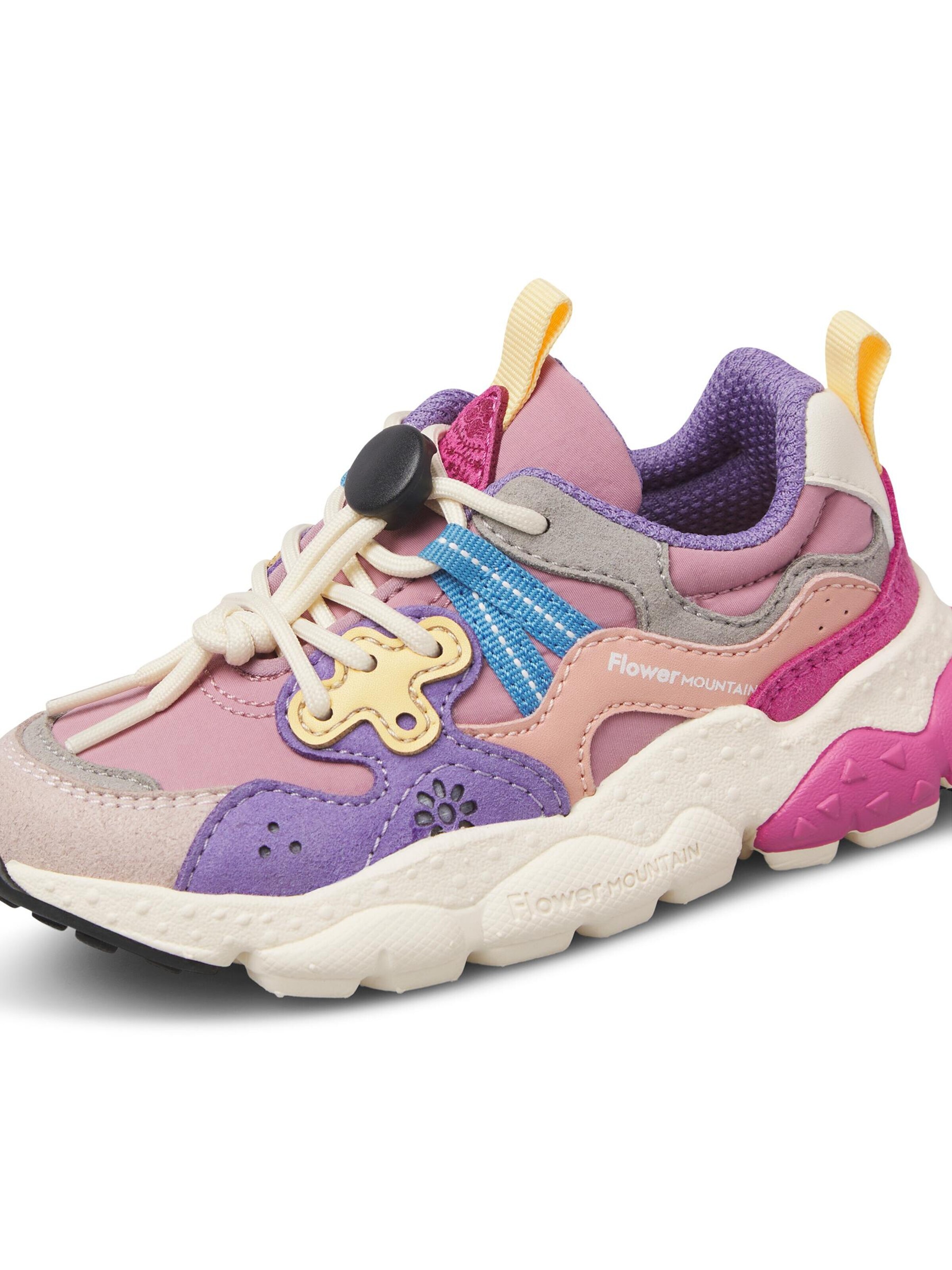 NATURINO Sneaker 'YAMANO 3 JUNIOR.'‌‌‌‌‌‌ in Pink: Vorderseite