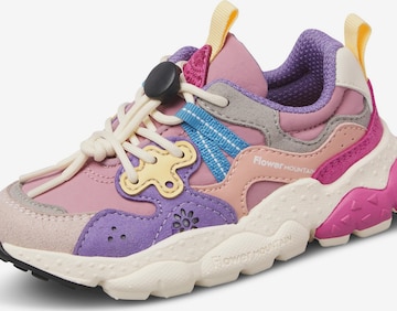 NATURINO Sneaker 'YAMANO 3 JUNIOR.' in Pink: Vorderseite