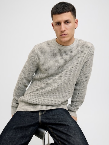 Pulover 'JJGLOBAL' de la JACK & JONES pe bej