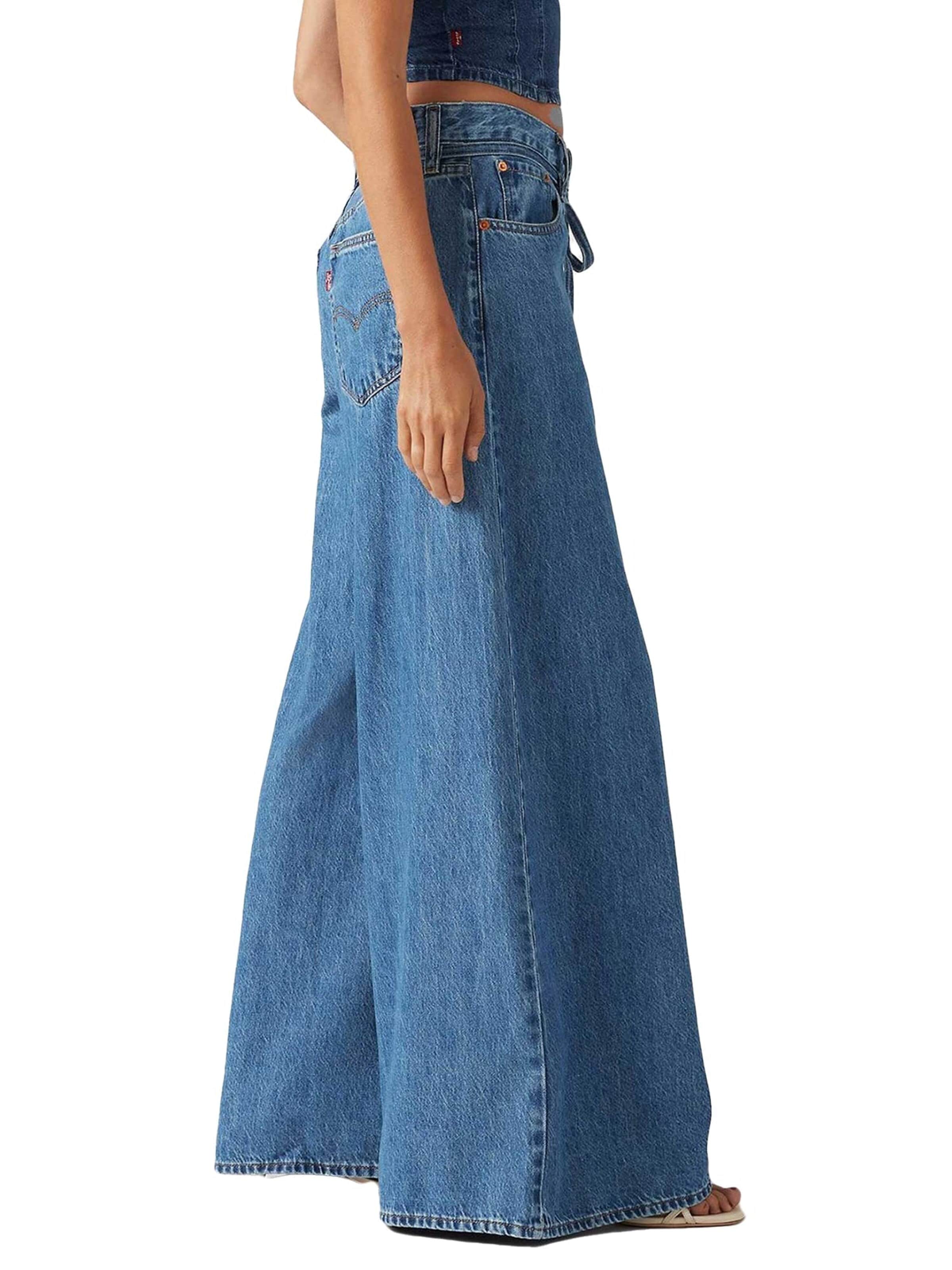 LEVI'S ® Luźne Jeansy 'XL SUPERWIDE CAUSE AND EFFECT DENIM JEANS' w kolorze niebieski