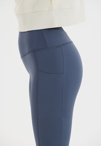 SOS Skinny Sportbroek 'Leysin' in Blauw