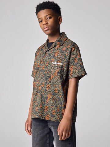 smALLSAINTS Regular Fit Hemd in Grün: Vorderseite