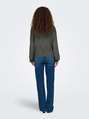 ONLY Sweater 'ONLGeenas' in Grey
