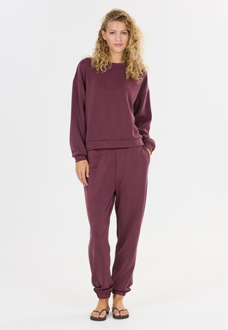 Athlecia Sportief sweatshirt 'Jillnana' in Rood