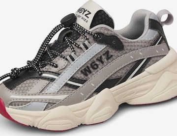W6YZ Sneakers 'LUCKY 2-J.' in Zwart: voorkant