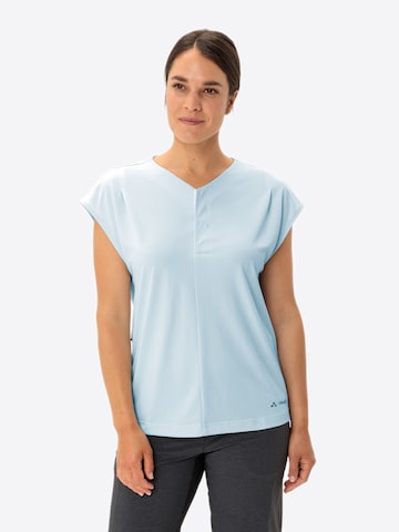 VAUDE Performance shirt 'Adlux' in Blue: front