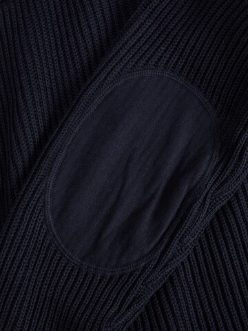 JACK & JONES Sweter 'CHARLES' w kolorze niebieski