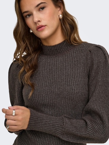 ONLY Sweater 'ONLKatia' in Brown
