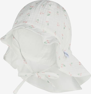 STERNTALER Hut 'Kirschen' in Weiß: Vorderseite