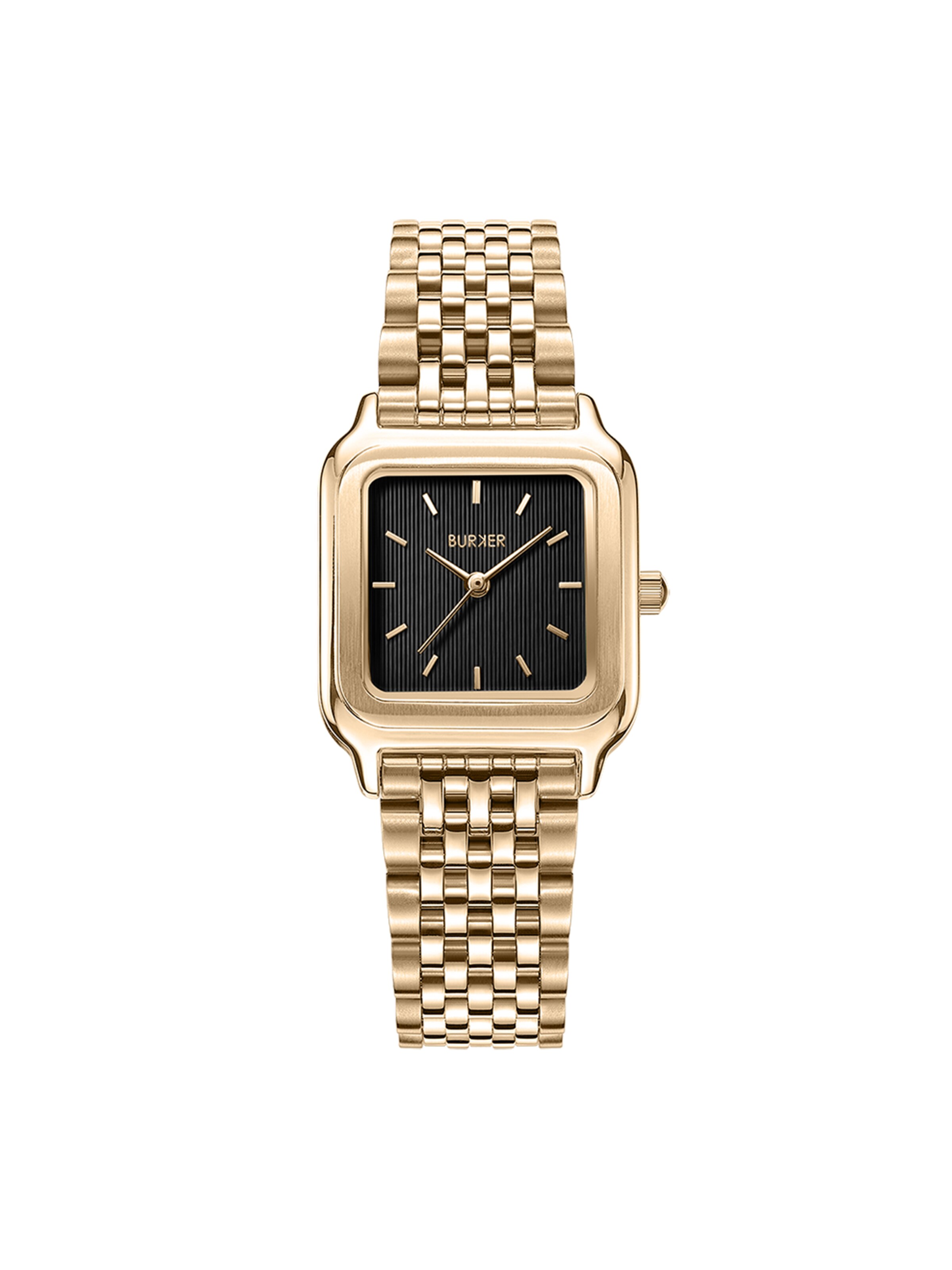 Orologio analogico 'Macy Gold Black' di BURKER Watches in oro