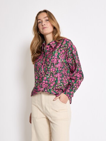 DESIRES Blouse 'Othilde' in Groen: voorkant