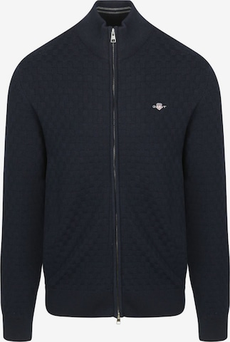 Vestes en maille GANT en bleu : devant