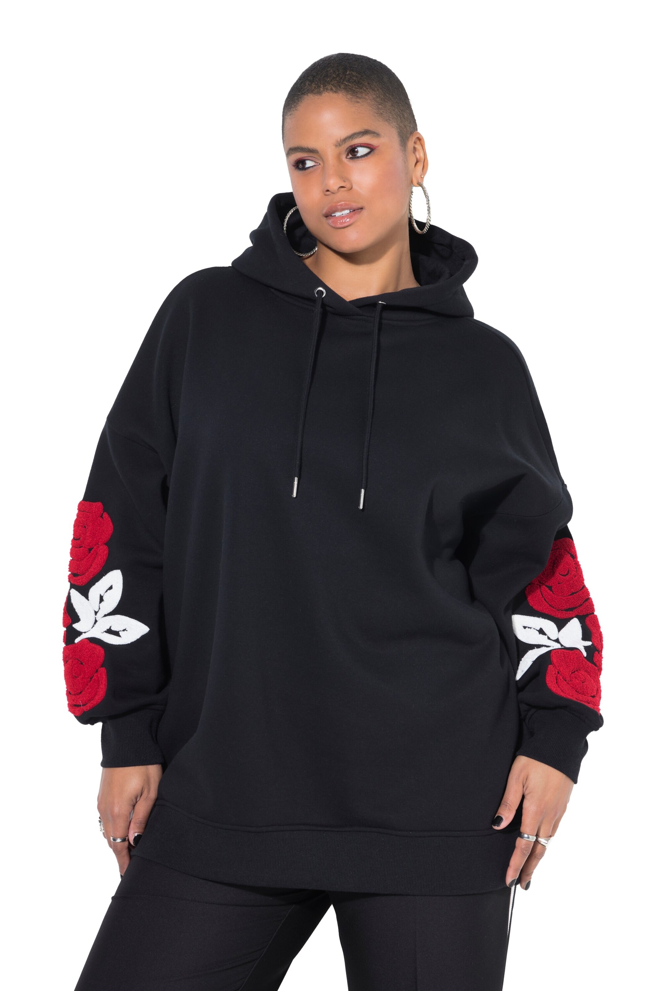 Studio Untold Sweatshirt in Schwarz: Vorderseite