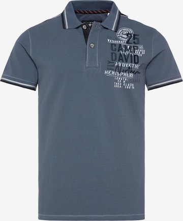 T-Shirt 'Alaska Ice Tour' CAMP DAVID en bleu : devant