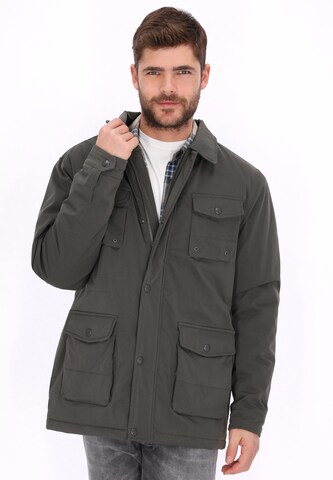 Veste mi-saison DreiMaster Vintage en vert : devant