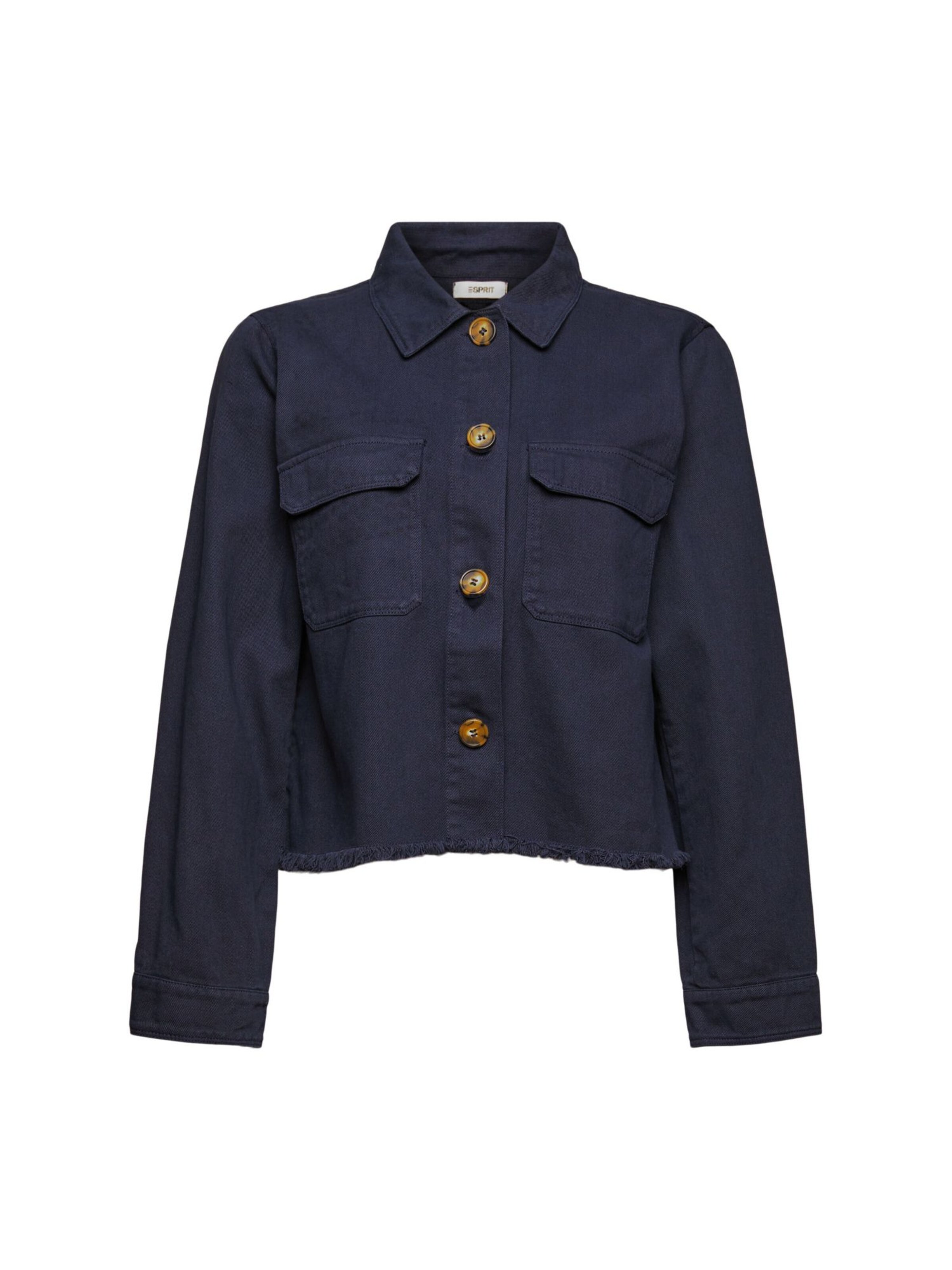 Frauen Jacken ESPRIT Übergangsjacke in Navy - MA83061 Frauen Jacken ESPRIT Übergangsjacke in Navy - MA83061