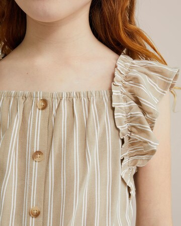WE Fashion Overall in Beige
