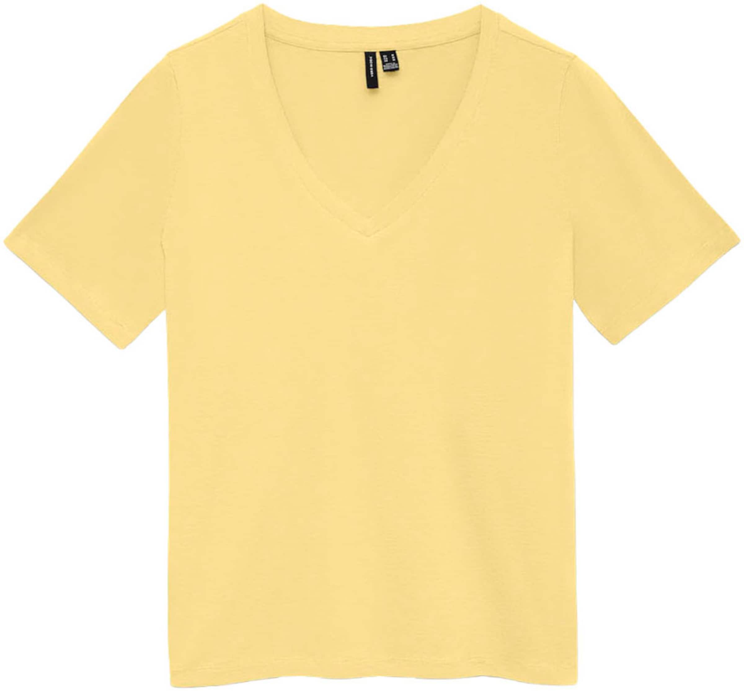 VERO MODA Shirt in Yellow: front