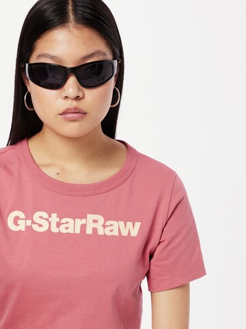 G-Star RAW Póló - rózsaszín