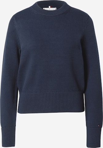 TOMMY HILFIGER Trui in Blauw: voorkant