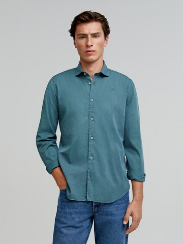 Regular fit Camicia 'Seatle' di Scalpers in verde