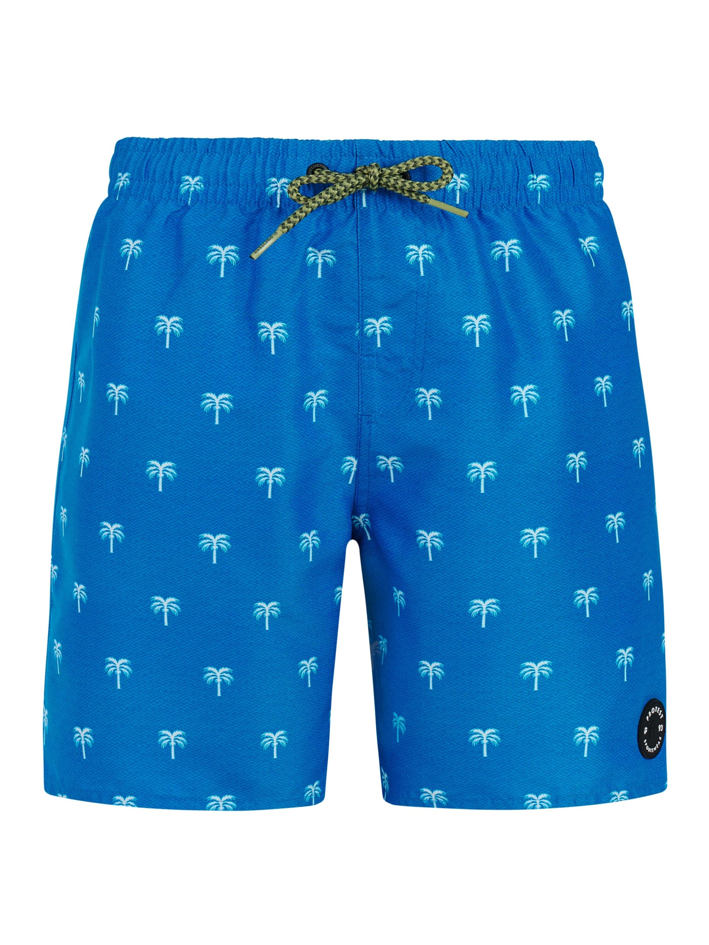 PROTEST Board Shorts 'PRTCalvin JR' in Blue: front