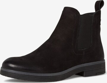 TAMARIS Chelsea Boots in Black: front