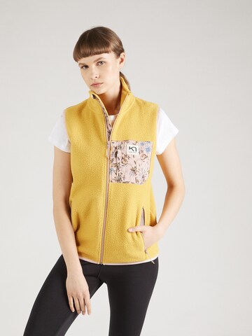 Kari Traa Sports Vest 'ROTHE' in Yellow: front