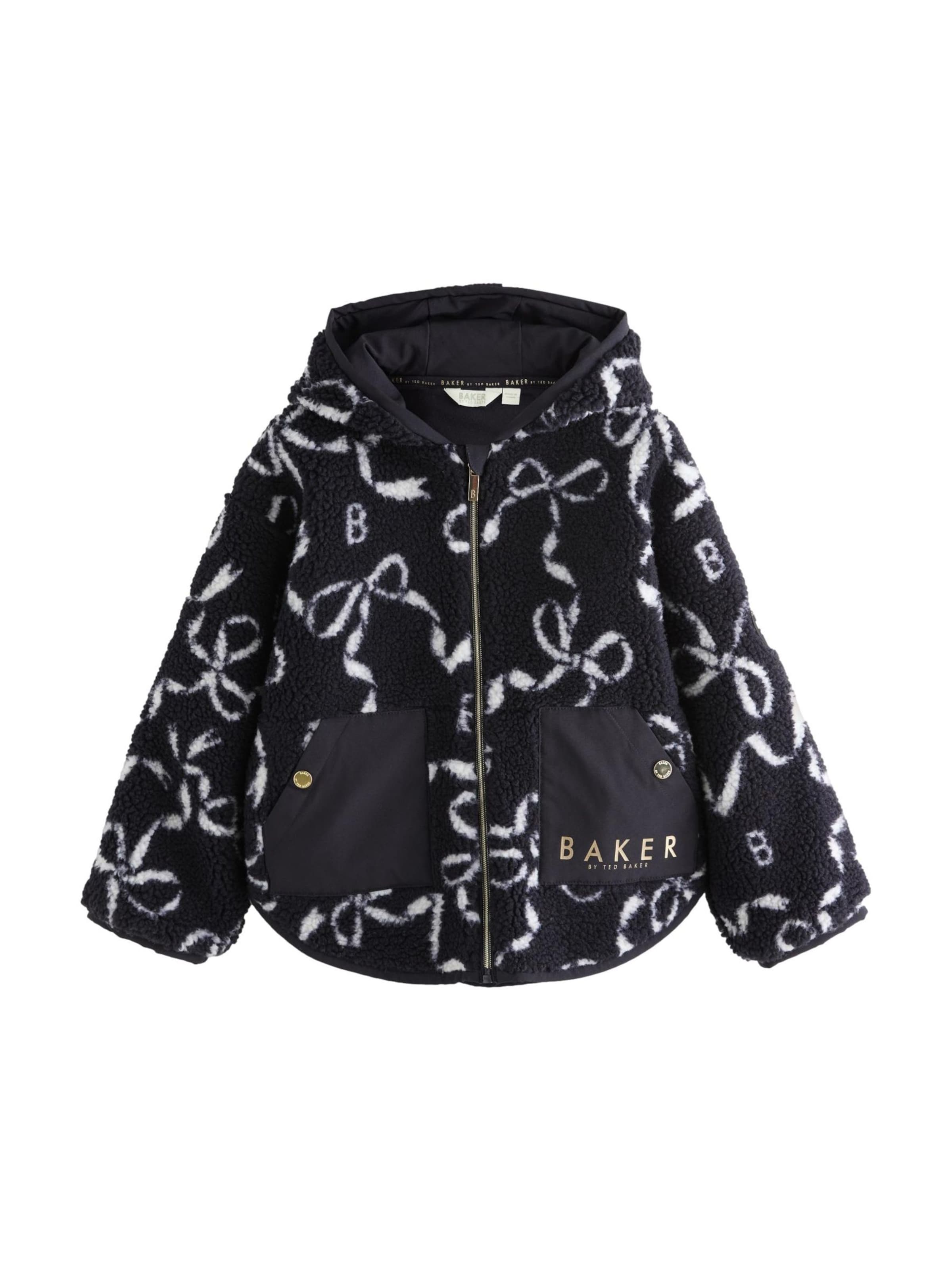 Baker by Ted Baker Fleecejakke i blå: forside