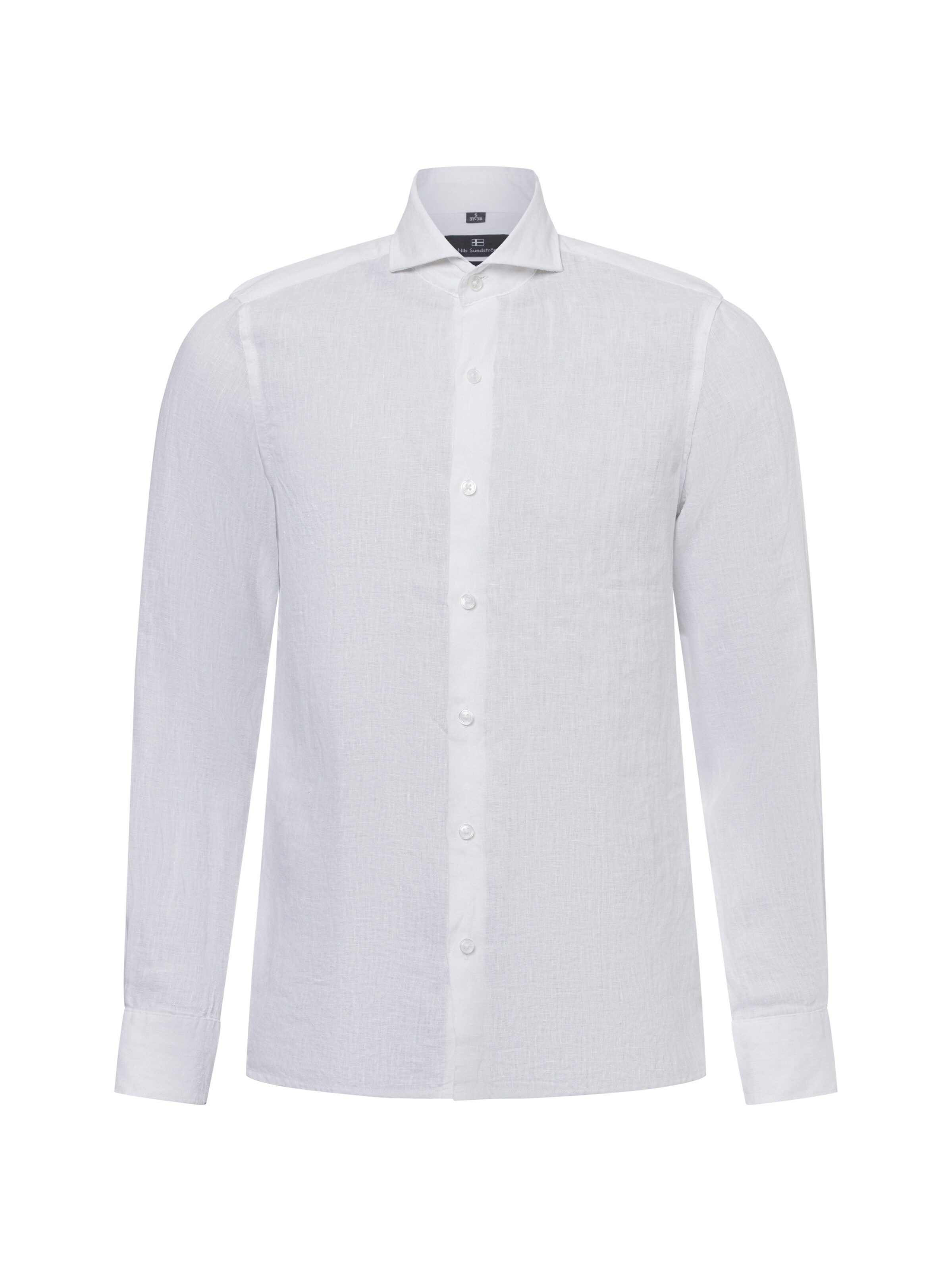 Nils Sundström Slim Fit Hemd ' ' in Weiß: Vorderseite