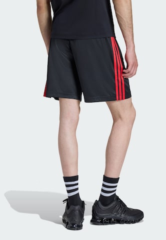ADIDAS ORIGINALS Loosefit Broek 'Teamgeist Adicolor' in Zwart
