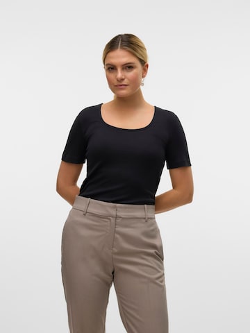 VERO MODA Shirt 'VMOmega' in Zwart: voorkant