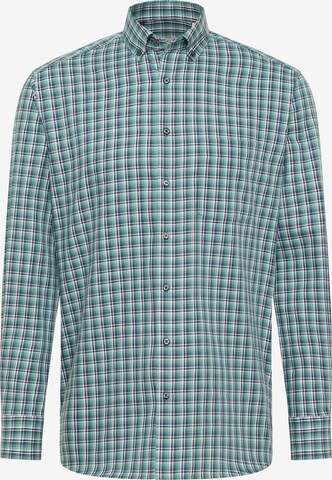 ETERNA Regular fit Button Up Shirt in Green: front