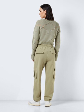 Regular Pantalon cargo 'Kirby' Noisy may en vert