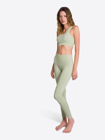 OCEANSAPART Skinny Sports trousers ' Riley' in Green