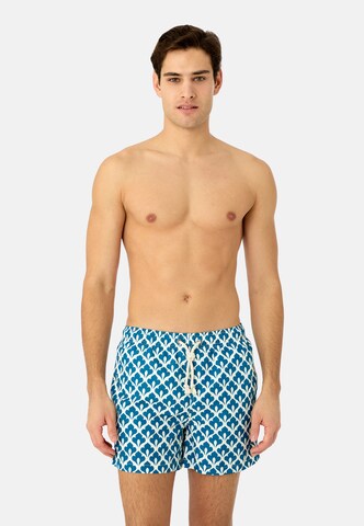 Gassa d'Amante Badeshorts 'Sanremo' in Blau: Vorderseite