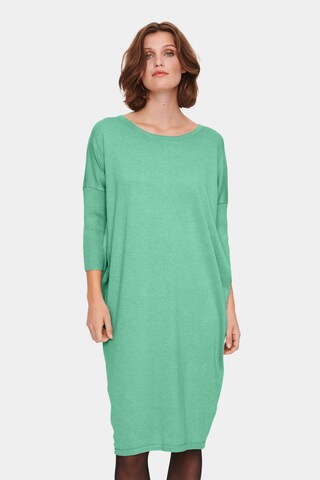 SAINT TROPEZ Knit dress 'Mila' in Green: front