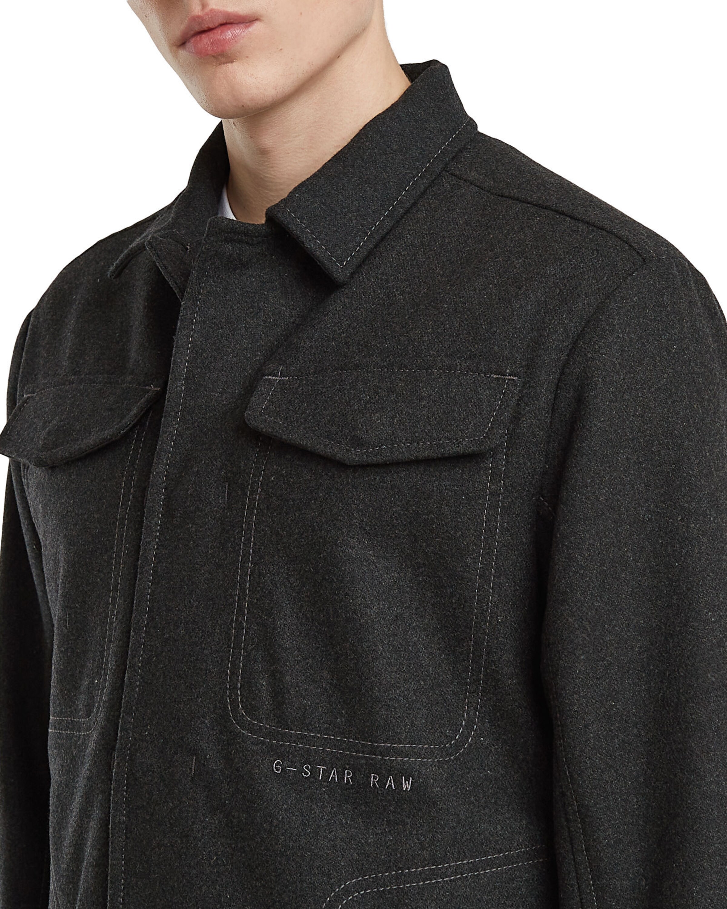 G-STAR Jacke 'Chore' in Grau