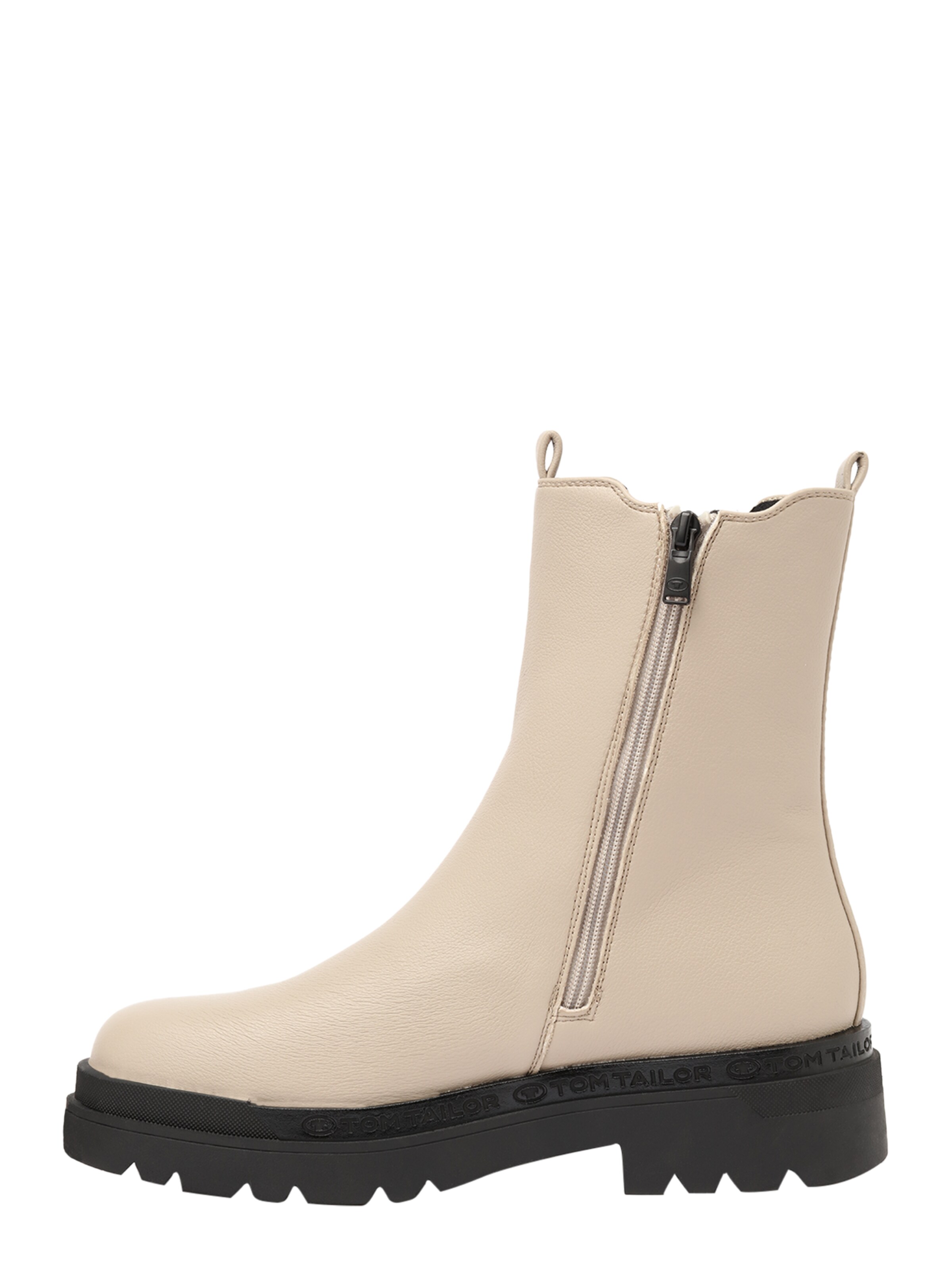 TOM TAILOR Chelsea čižmy - Béžová