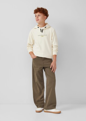 s.Oliver Sweatshirt in Beige