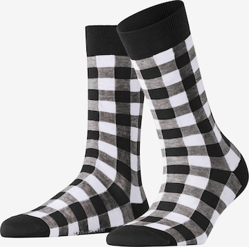BURLINGTON Socken 'Vichy' in Schwarz: Vorderseite