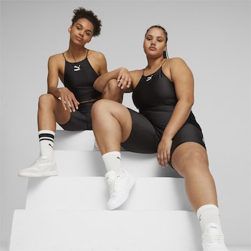 PUMA Sportovní top 'Shiny' – černá