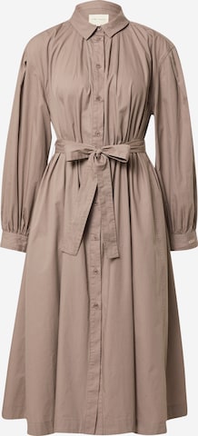 Esmé Studios Shirt Dress 'Claire' in Brown: front