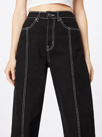 Nasty Gal Loosefit Jeans in Schwarz