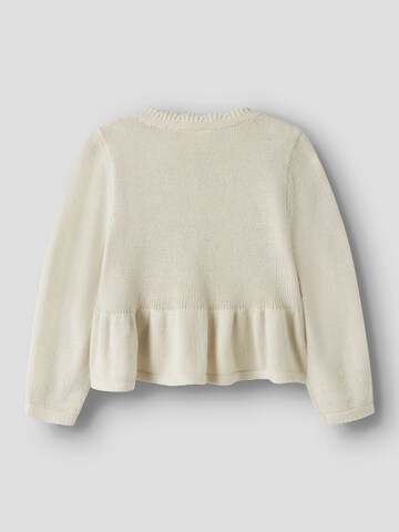 Lil'Atelier Strickjacke in Beige