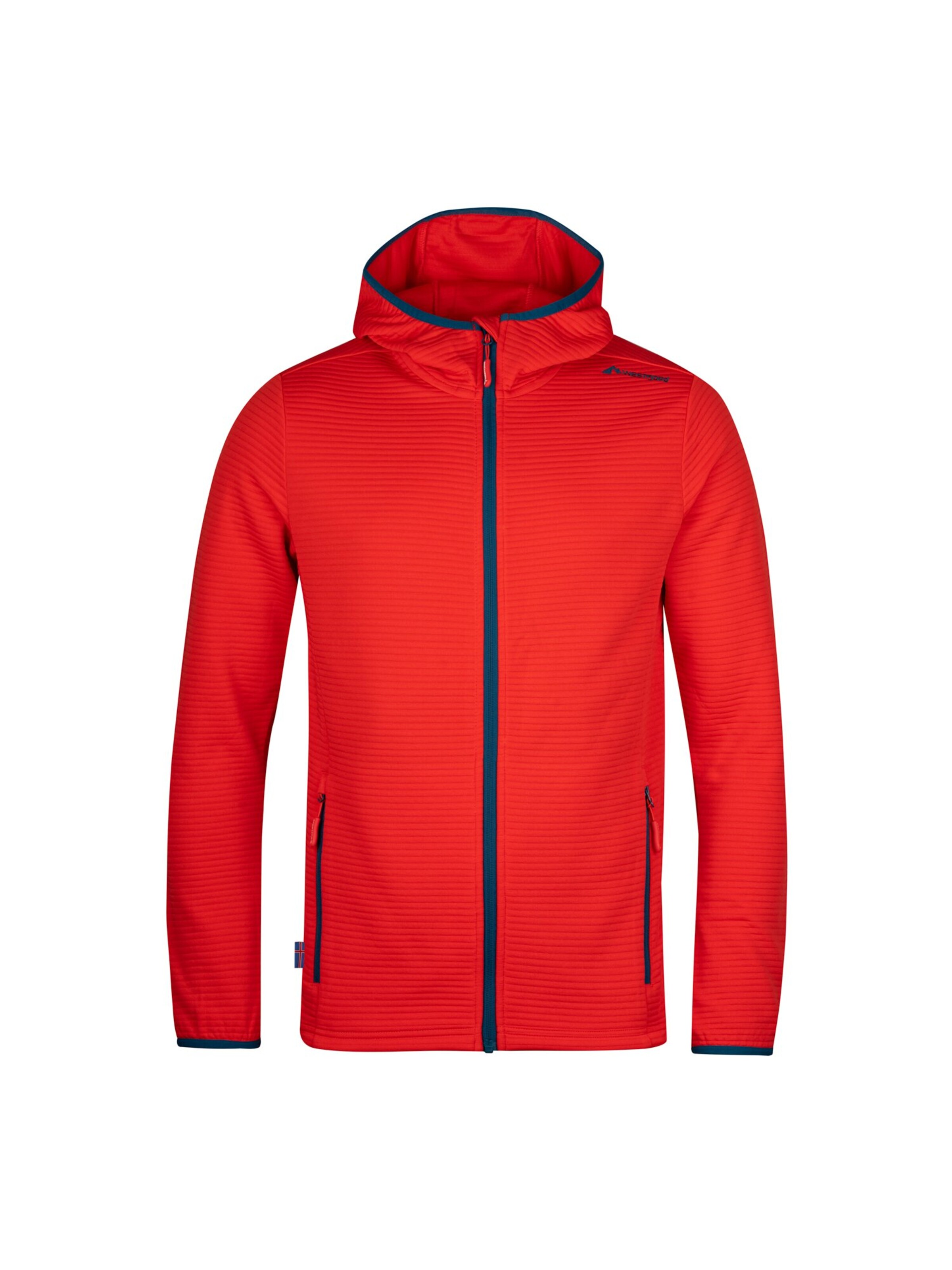 WESTFJORD Fleecejacke‌‌ in Rot: Vorderseite