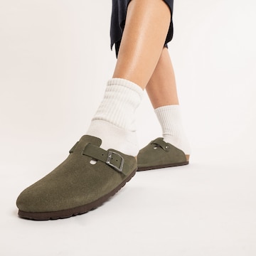 ROHDE Mules 'Alba' in Green: front