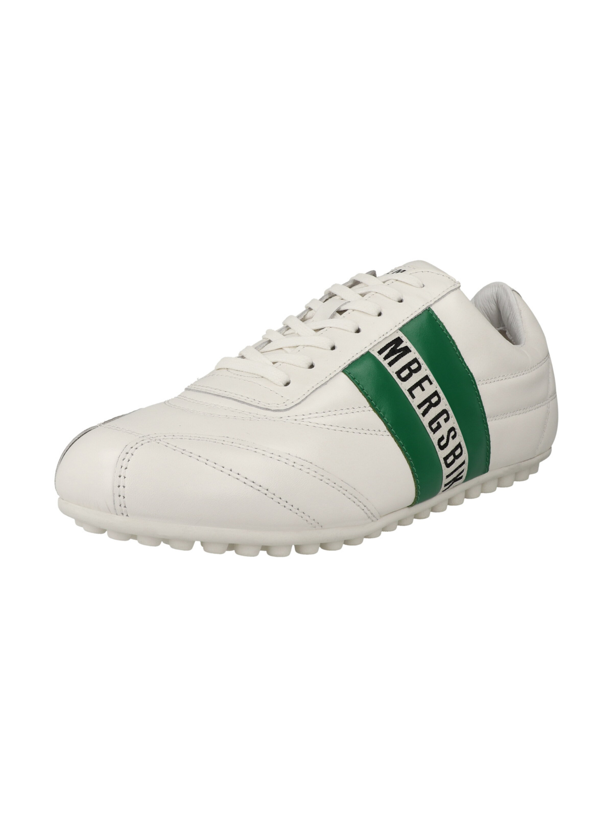 Baskets basses 'Soccer' BIKKEMBERGS en blanc : devant